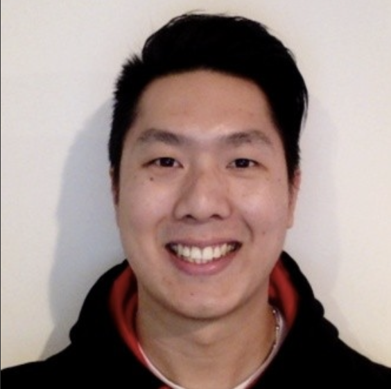 Christopher Chew, headshot of male with dark hair and smiling