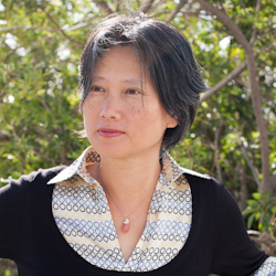 Jeanette Jin, woman with short hair